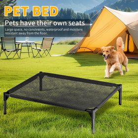 XXL-shaped mesh breathable pet bed, removable and washable, dog and cat beds, cool and non slip in spring and summer, lightweight and foldable