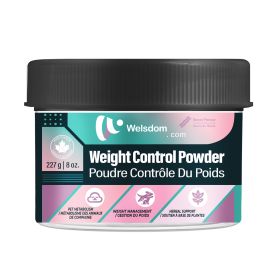 Welsdom Pet Weight Control Powder | Supports Healthy Weight Management for Cats & Dogs | Boosts Metabolism & Digestion | Natural Fat-Burning Ingredien
