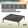 XL-shaped mesh breathable pet bed, removable and washable, dog and cat beds, cool and non slip in spring and summer, lightweight and foldable