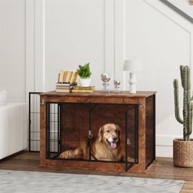 Dog Crate, Dog Cage (Color: as picture)